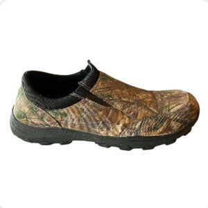 George memory Foam Camo Slip On Tennis Shoes (2072-1)